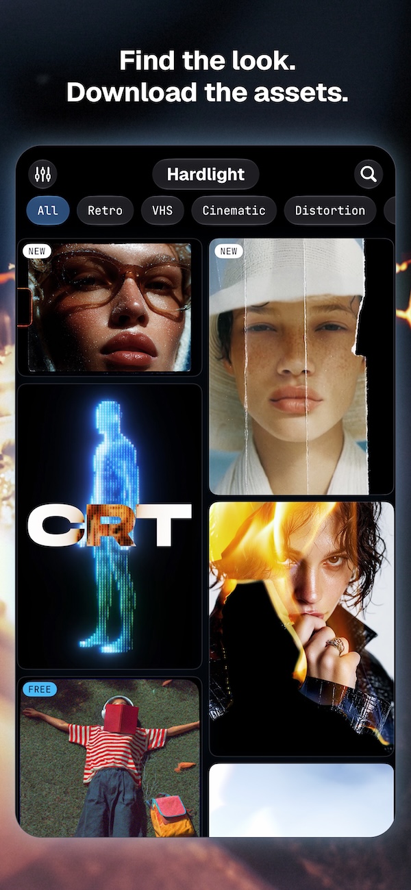 Hardlight app screenshot 1